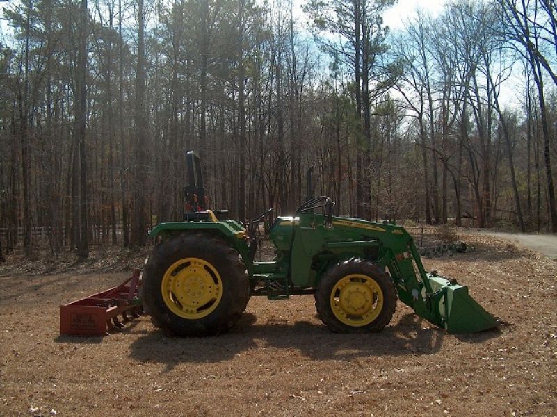 2010 John Deere 5075E 4WD Loader Box Blade