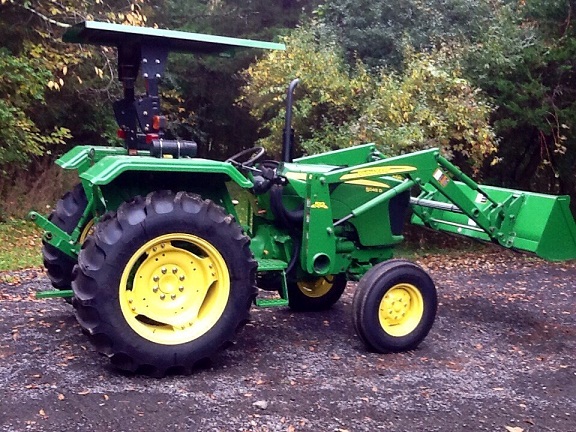 2011 John Deere 5045D with Attachments