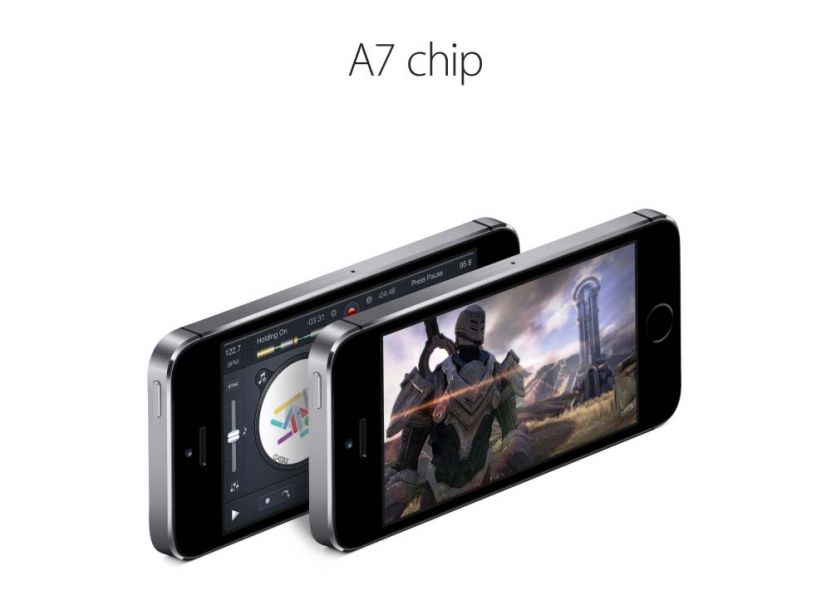 Apple iPhone 5S  (Silver-66698)