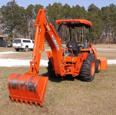 2008 Kubota M59 with Loader and Backhoe