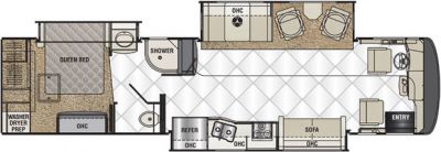 2014 Cross Country 390TS, Motorhomes - $199,995.00