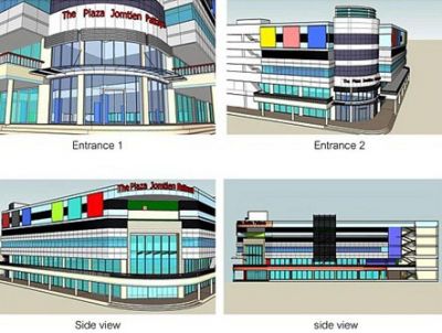 Pattaya Jomtien Plaza Community Mall Shell Building 