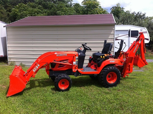2007 Kubota BX24 Backhoe Loader 4x4