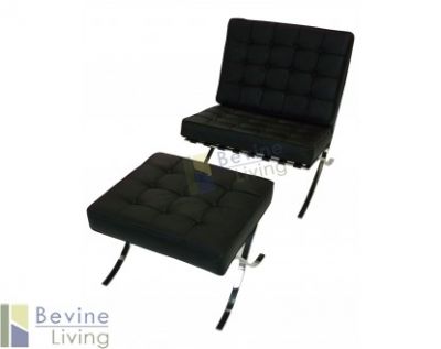 Barcelona Chair and Ottoman