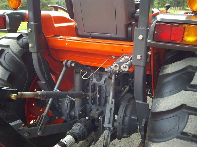 2011 Kubota L3940 4X4 Loader Bush Hog Forks