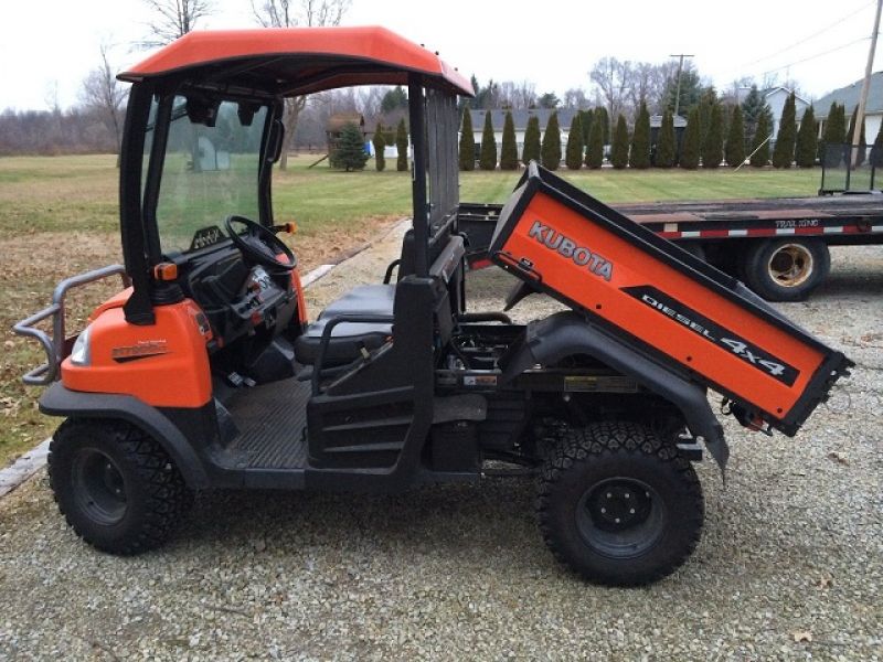 2012 Kubota RTV 900 Hydraulic Bed Winch