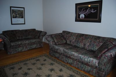 SOFA SET with ARM COVERS & 4 PILLOWS – CLASSIC STYLE