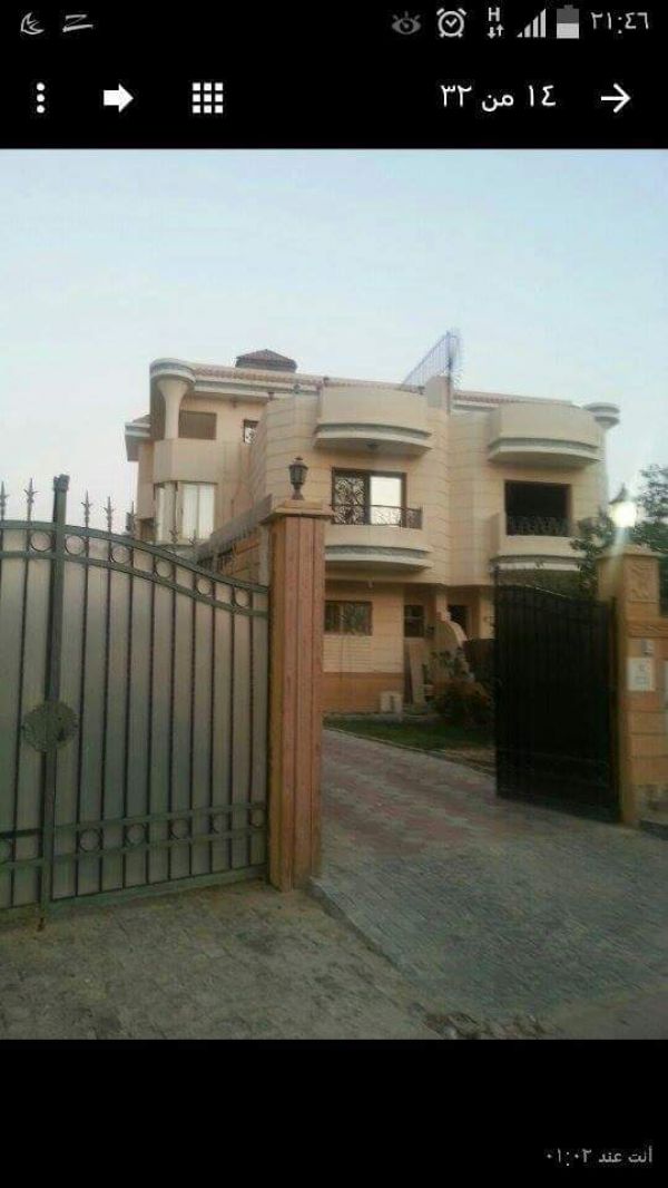 Egypt Villa for sale in New Cairo Compound 2 in front of the Golden Heights Rehab