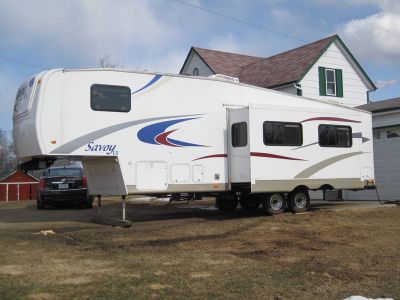 2008 Savoy LX 31Ft 5th Wheel Trailer