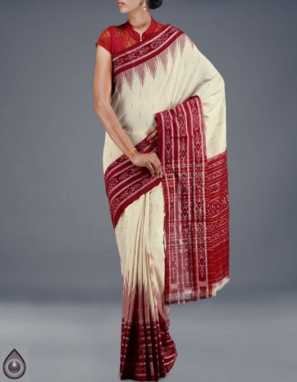 Online shopping for awesome pure handloom sambalpuri cotton sarees by unnatisilks