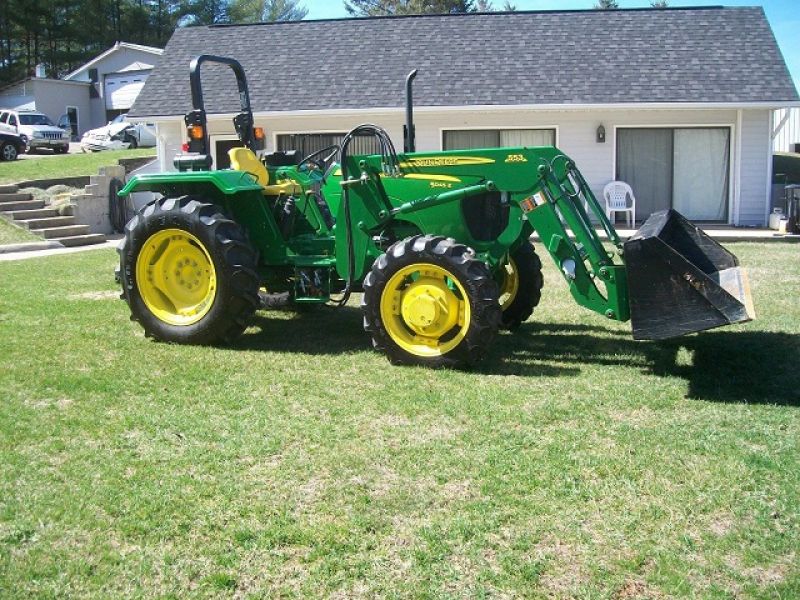 = $4,540 =2011 John Deere 5045E 4WD 50HP Loader