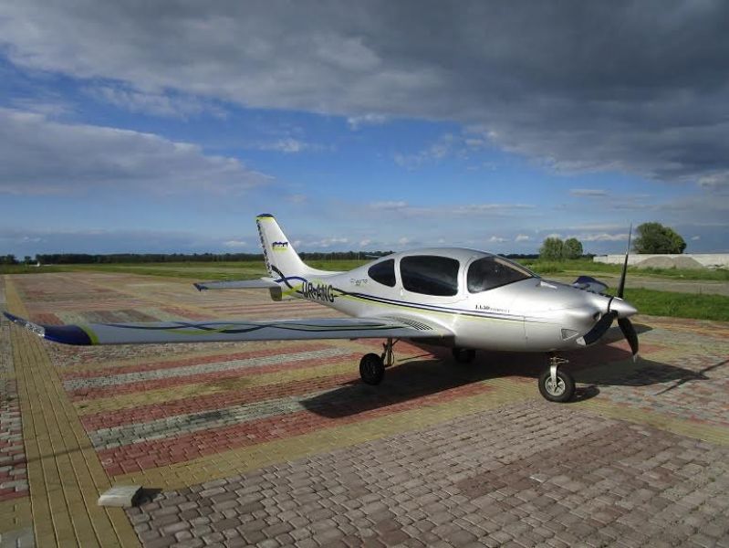 A light aircraft for sale