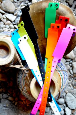 Professional wristbands.