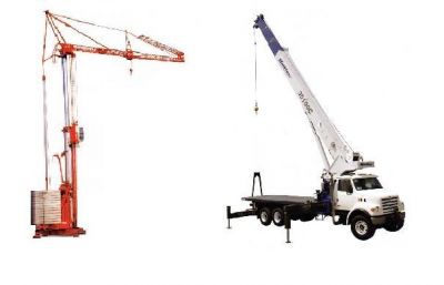 Rental, CRANE AND BOOM TRUCK.