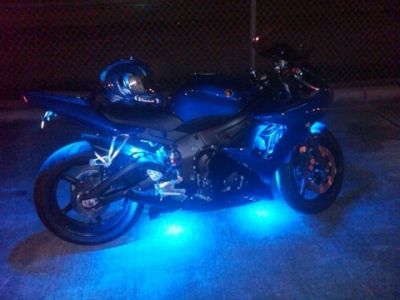 Motorcycle LED Underglow Wireless 8 Strip Kit Multicolor / Solid