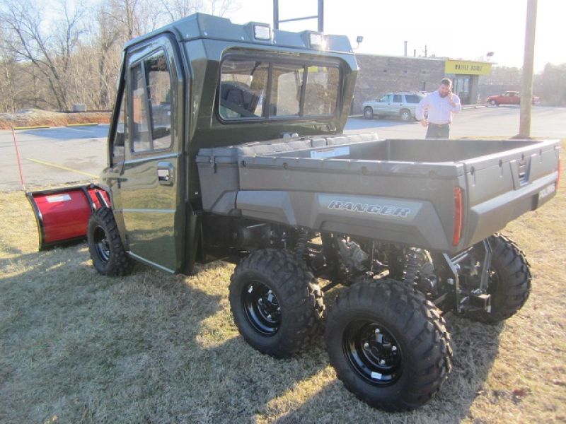 2011 Polaris Ranger 800 6x6 Cab Plow