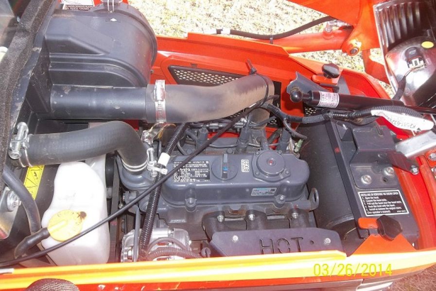 2012 Kubota BX2360 4X4 Tractor Loader Belly Mower