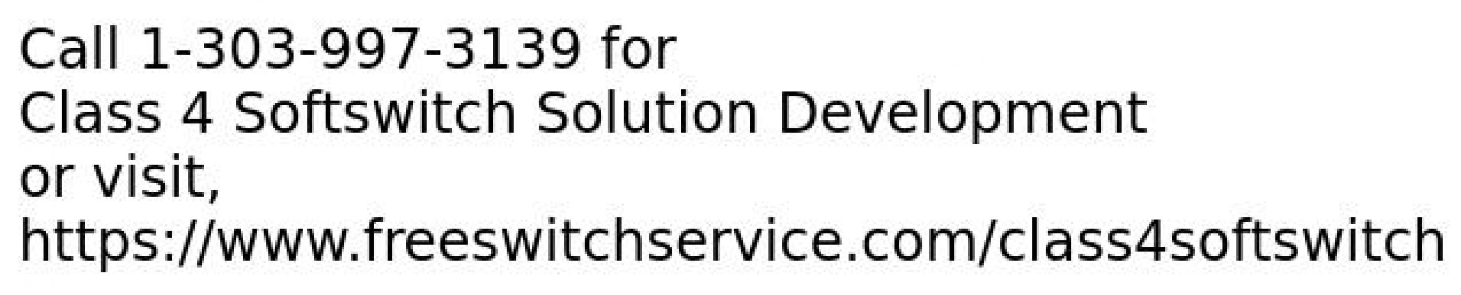 Class 4 Softswitch Solution Development Services