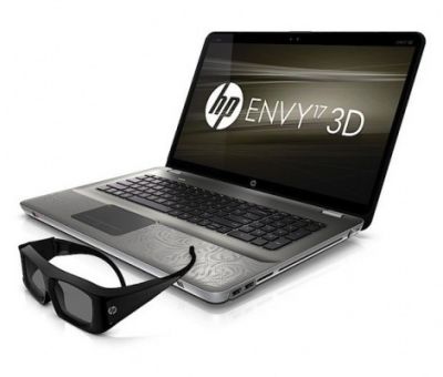 HP Envy 17 3D i7-840QM 3.2GHz 8G DDR3@1333 120SSD+500HD