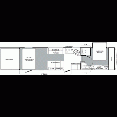 2006 Keystone Raptor 3319SS, Toy Hauler - $28,995.00